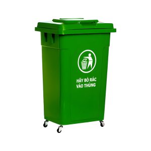 Thùng Rác 90L Nắp Kín – Thùng Rác Nhựa Bền, Tiện Lợi Cho Mọi Không Gian