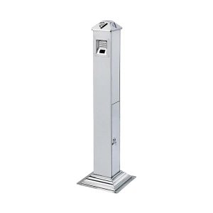 Trụ gạt tàn thuốc công cộng inox chống ăn mòn dung tích 5L