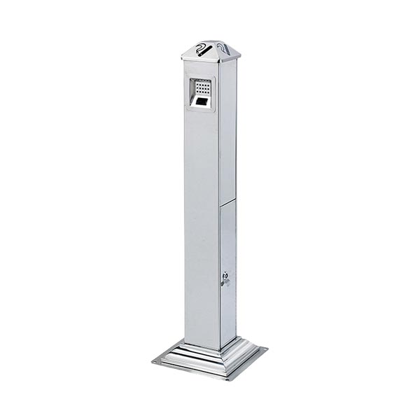 Trụ gạt tàn thuốc công cộng inox chống ăn mòn dung tích 5L