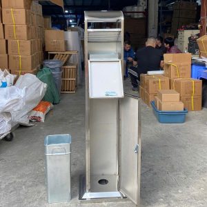 Trụ gạt tàn thuốc inox cao cấp Plasticsaigon - anh san pham