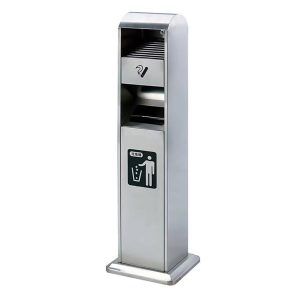 Trụ gạt tàn thuốc inox cao cấp Plasticsaigon - hinh 2