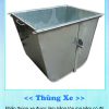 Xe thu gom rác bằng tôn 400 lít Plasticsaigon - anh san pham