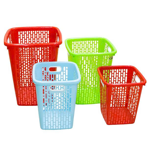 Sọt Nhựa Vuông Đa Size – Giải pháp lưu trữ bền bỉ, tiện lợi Plastic Sài Gòn