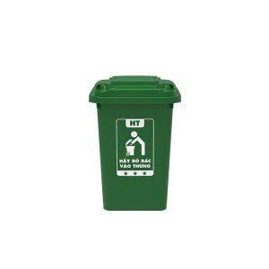 Thùng Rác Công Cộng 30L Nhựa HDPE Chính Phẩm – Thu Gom Rác Hiệu Quả Plastic Sài Gòn