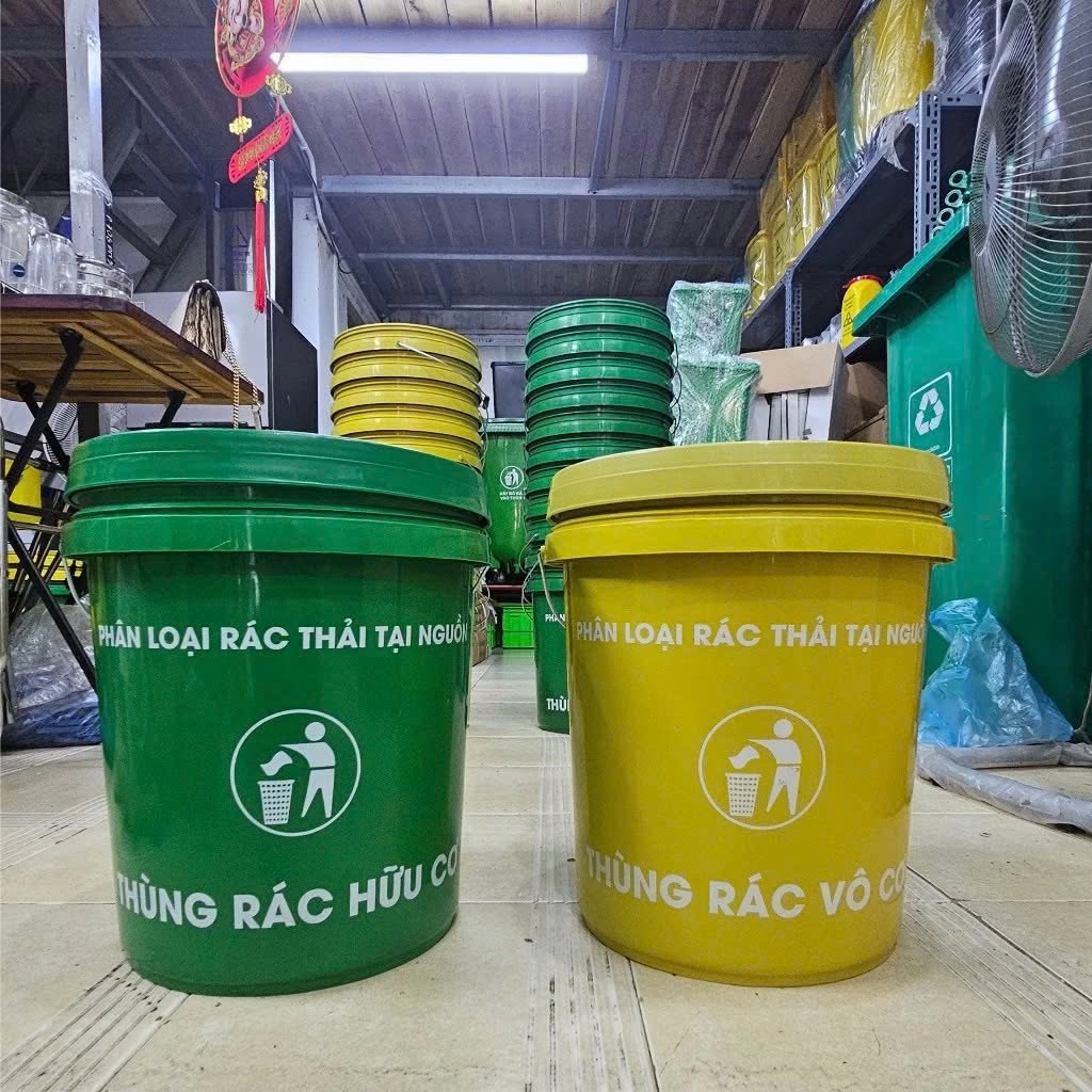 Quy Định Màu Sắc Thùng Rác Mới Nhất 2026 Và Ý Nghĩa Từng Màu màu sắc thùng rác phân loại xanh vàng cam