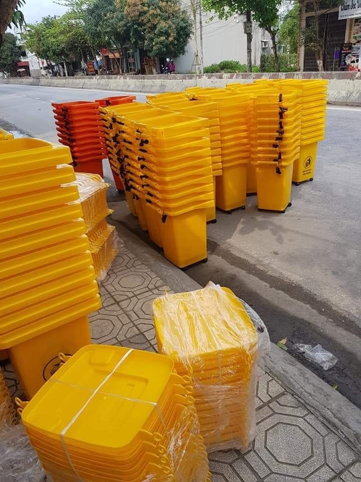 Quy Định Màu Sắc Thùng Rác Mới Nhất 2026 Và Ý Nghĩa Từng Màu thùng rác nhựa phân loại theo quy định màu sắc 2026