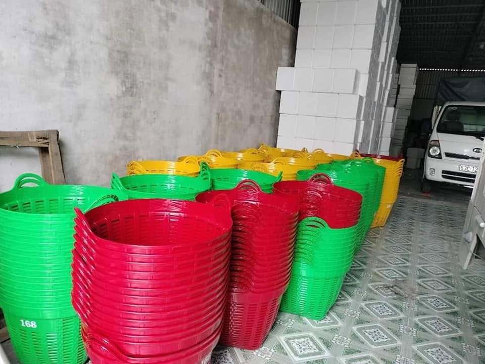 Sọt Nhựa Vuông Đa Size – Giải pháp lưu trữ bền bỉ cho mọi công trình