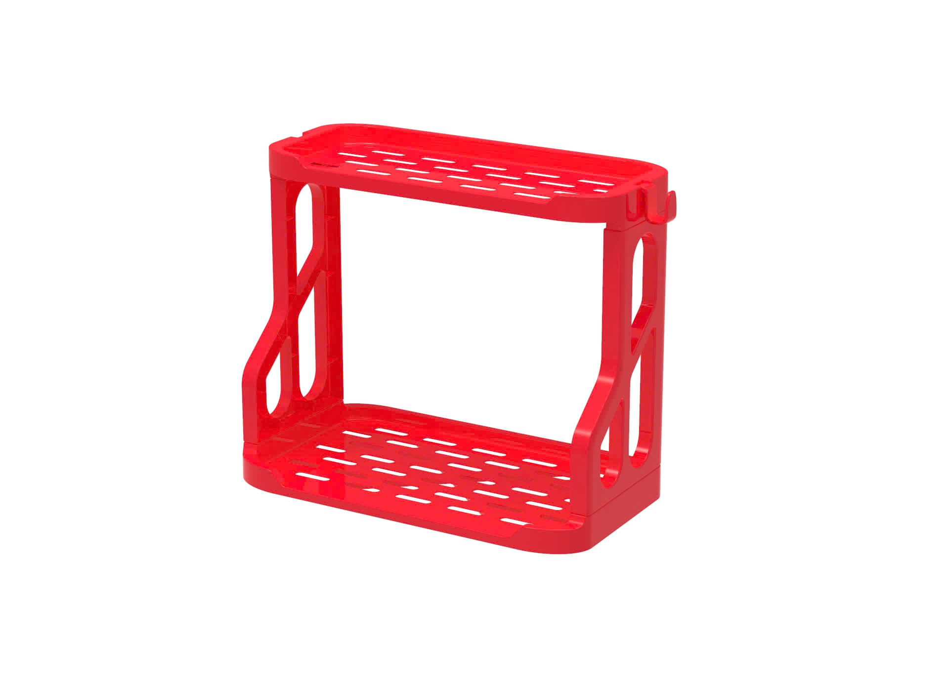 Bộ kệ gia vị nhựa cao cấp 2 tầng – Kệ gia vị bền đẹp Plastic Sài Gòn